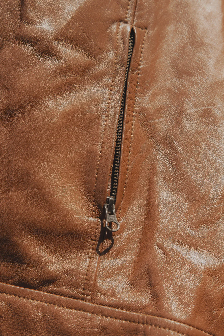 The Wilkinson Brown Leather Jacket - Image 8